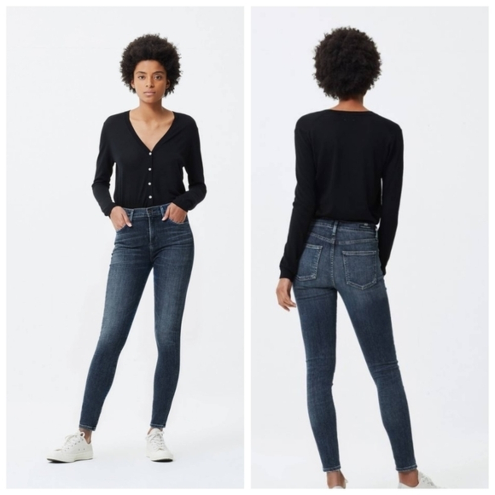 Citizens Of Humanity Rocket Crop High Rise Skinny Jeans